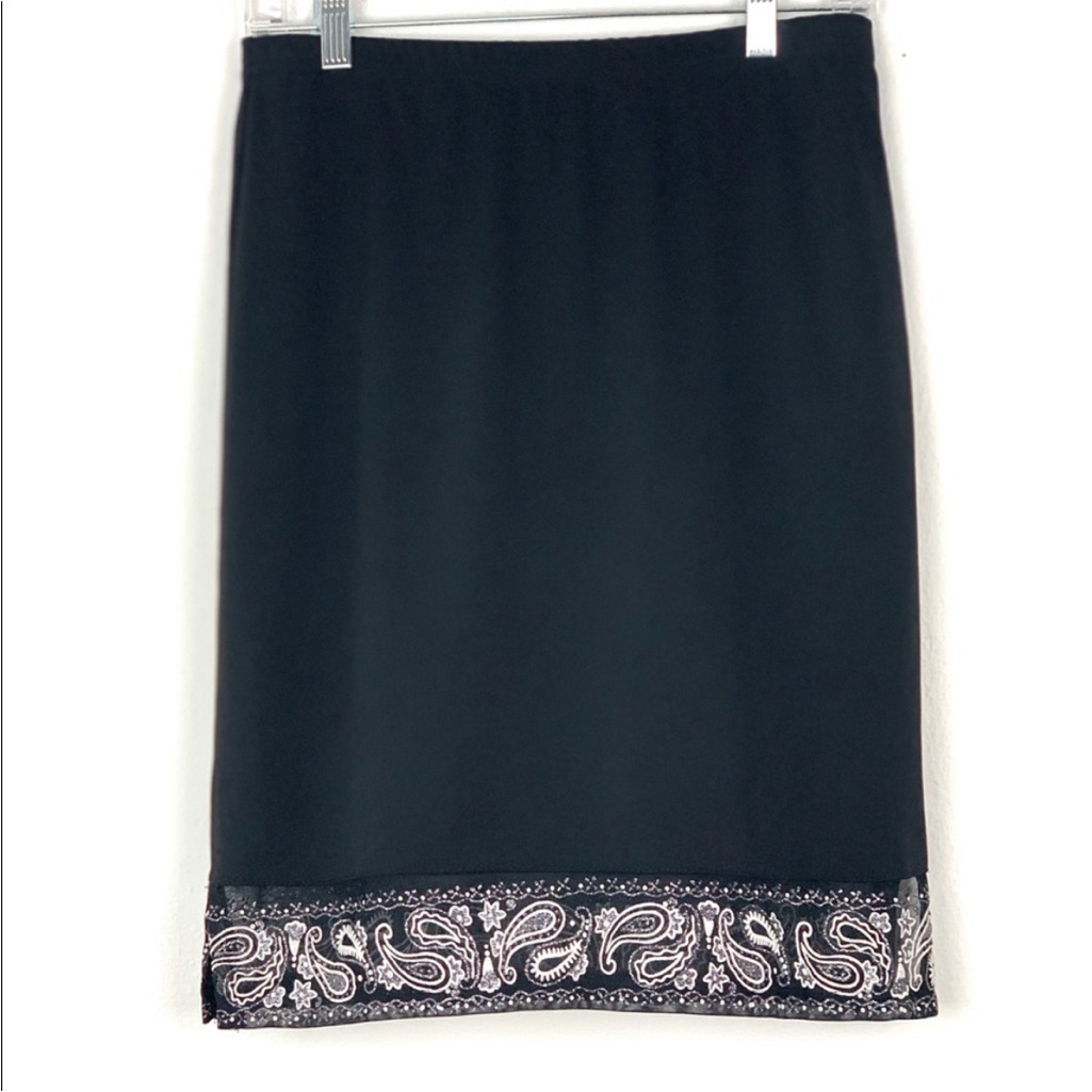 90’s Y2k Vintage I.N San Francisco Black Skirt